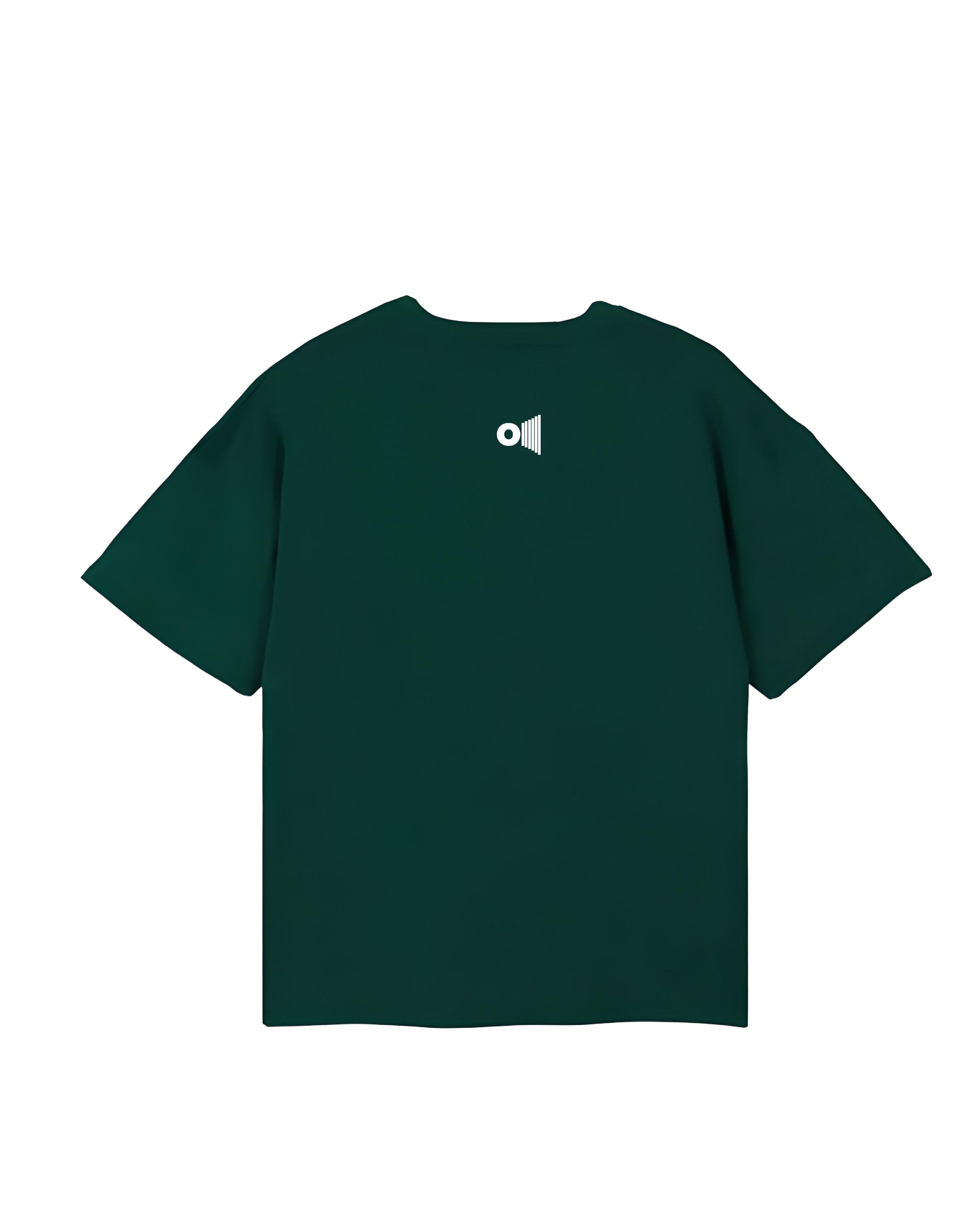 Outspoken dark green Satyamev Jayate t-shirt with short sleeves and simple back design